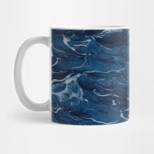 Midnight Serenade: Photorealistic Ocean Whispers Mug